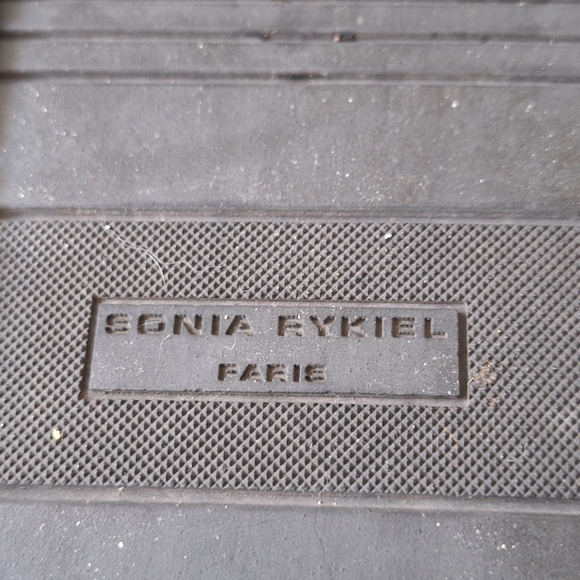 Sonia Rykiel Black & Good Platform Sneakers Sz 38 / 8 - Picture 10 of 12